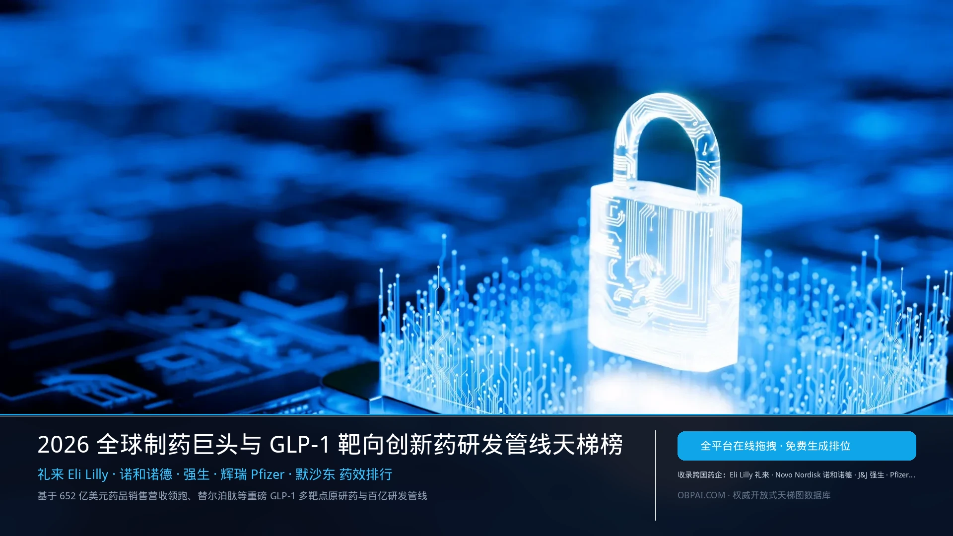 2026年全球制药公司排行榜 - 天梯图与数据榜单