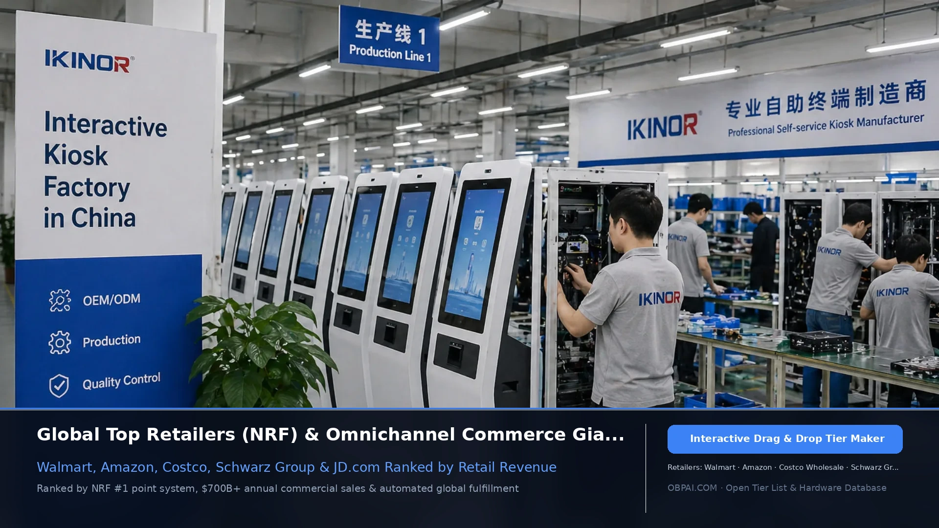 Global Retailers of 2026 - 天梯图与数据榜单