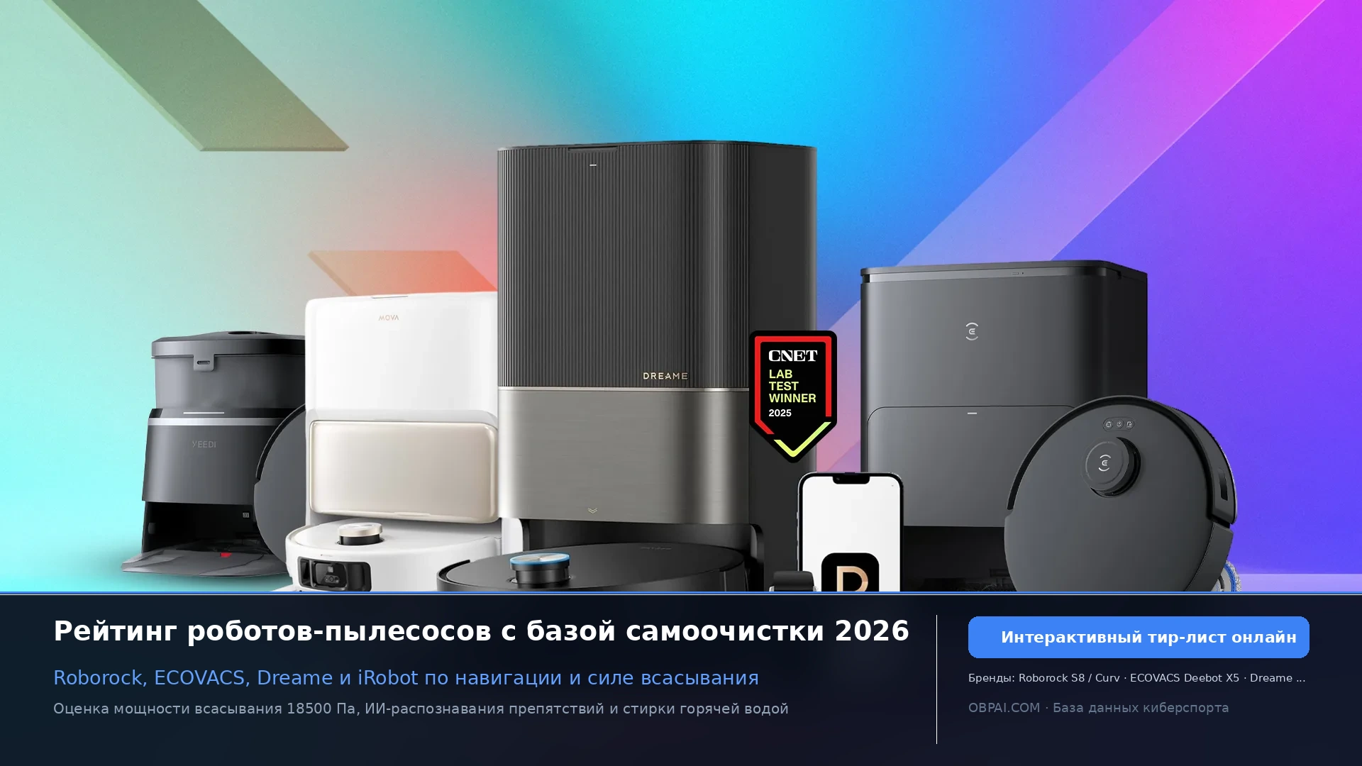 Глобальные роботы-пылесосы 2026 - 天梯图与数据榜单