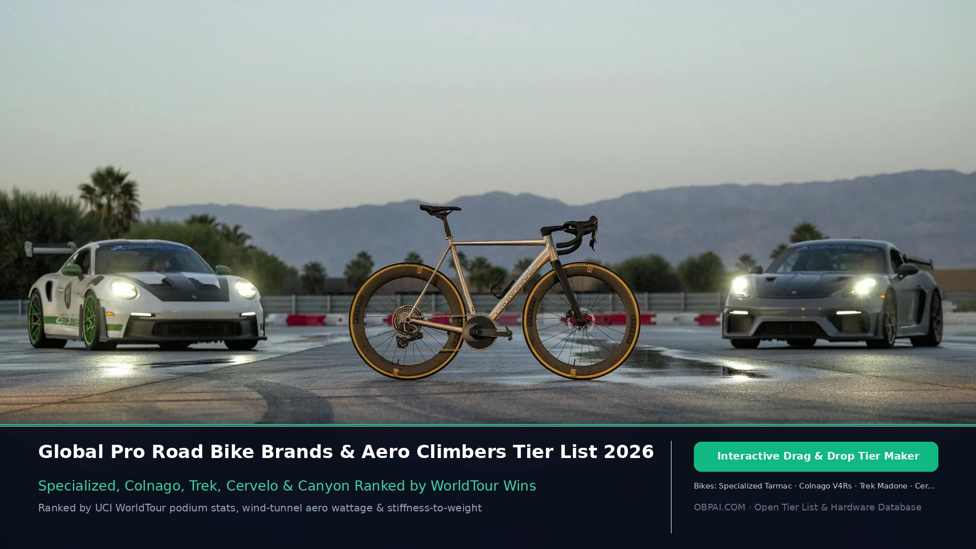 Global Road Racing Bike Brands Tier List 2026 - 天梯图与数据榜单