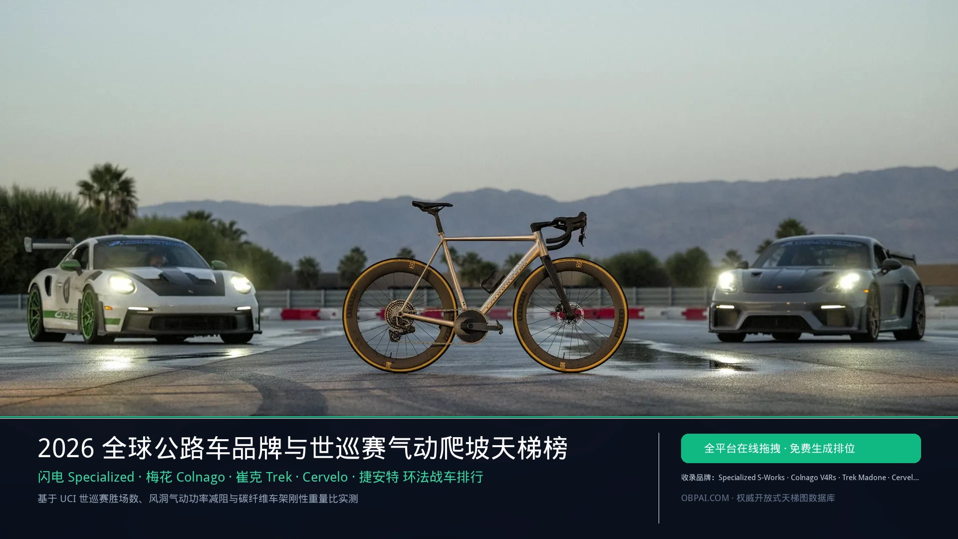 2026年全球公路车品牌排行榜 - 天梯图与数据榜单