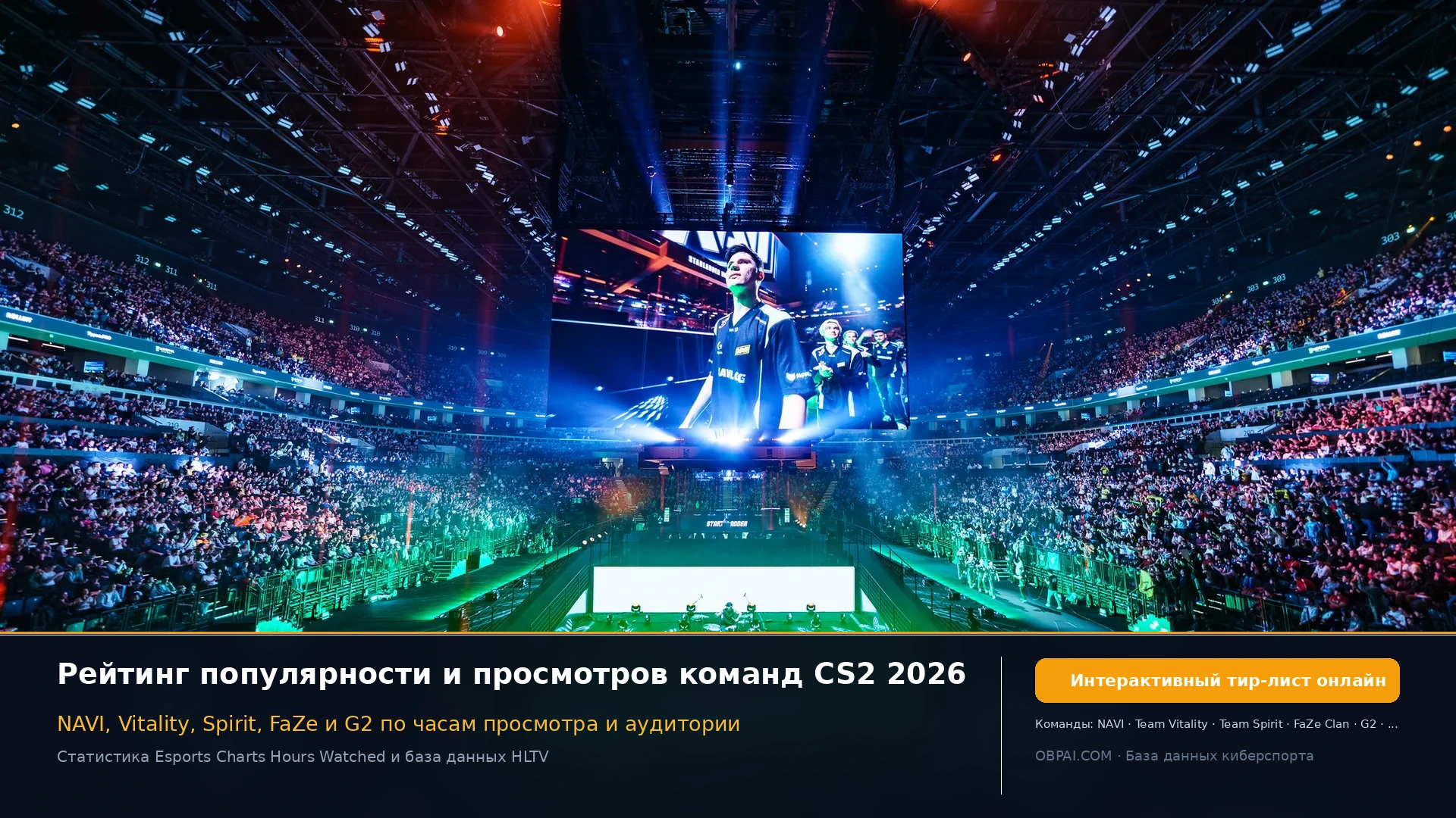 Рейтинг просмотров команд CS2 2026 - 天梯图与数据榜单