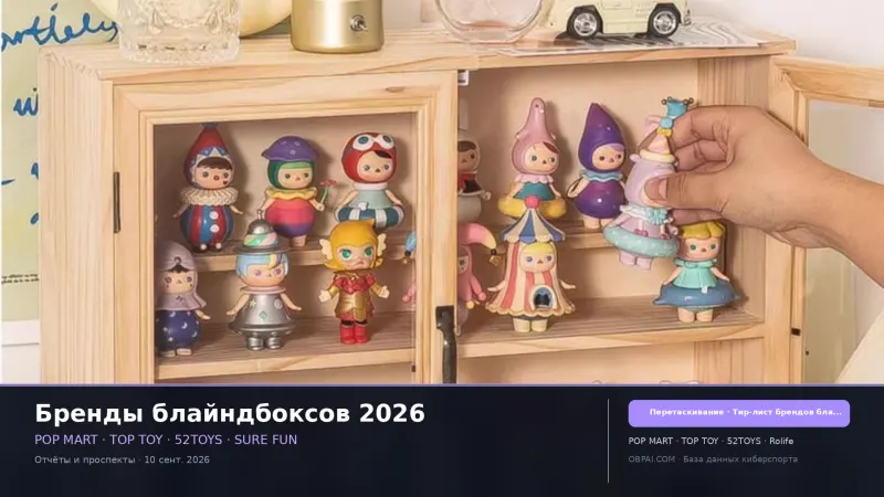 Рейтинг брендов блайндбоксов 2026