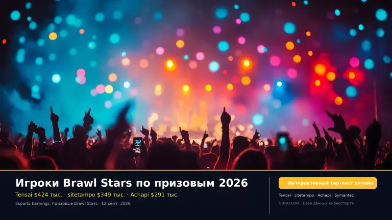 Игроки Brawl Stars по призовым 2026