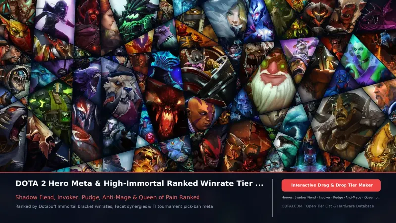 Dota 2 Hero Tier List