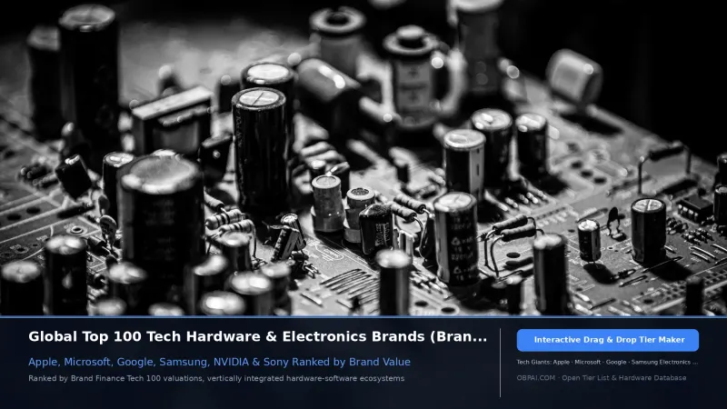 Top Digital & Electronics Brands Ranking
