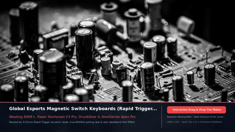 Best Esports Mechanical Keyboards of 2026