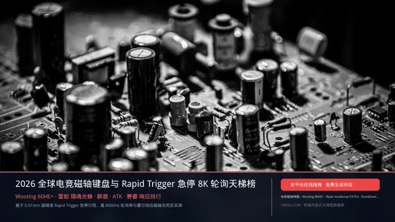 2026年电竞机械键盘排行榜