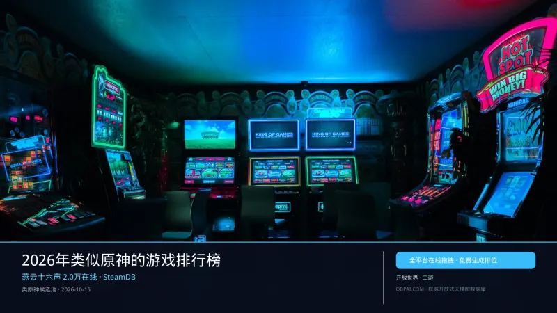 2026年类似原神的游戏排行榜
