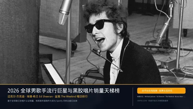2026年男歌手排行榜