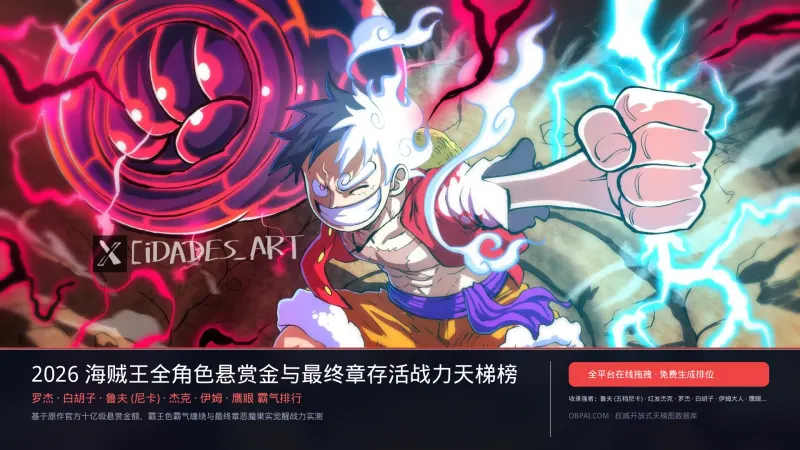 海贼王角色排行榜