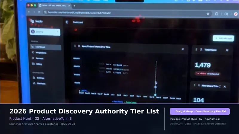 2026 Product Discovery Authority Tier List