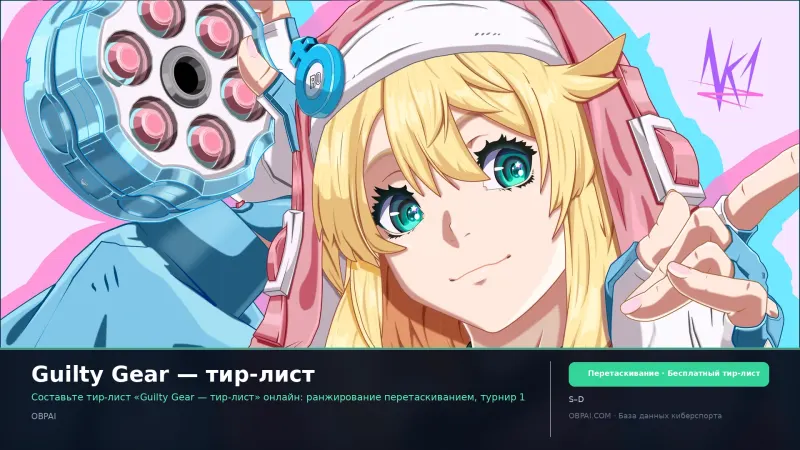 Guilty Gear — тир-лист