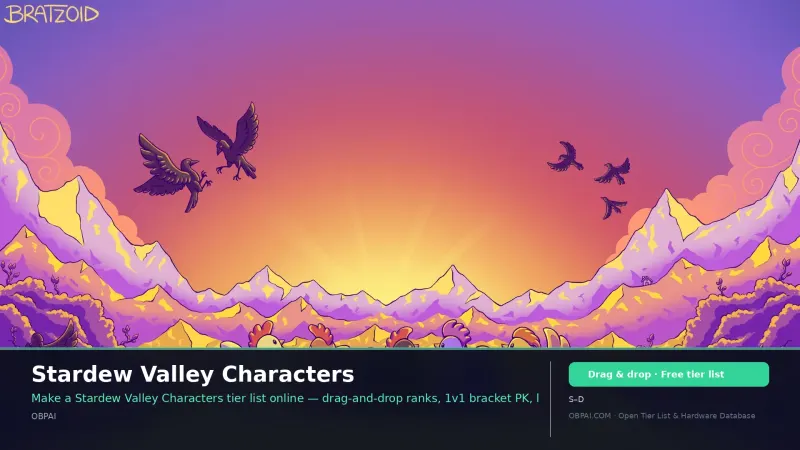 Stardew Valley Characters