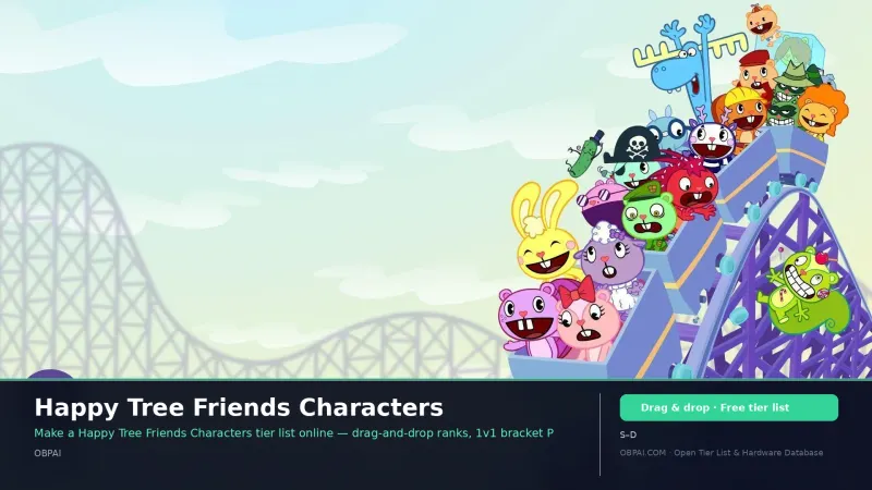 Happy Tree Friends Characters