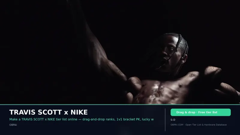 TRAVIS SCOTT x NIKE