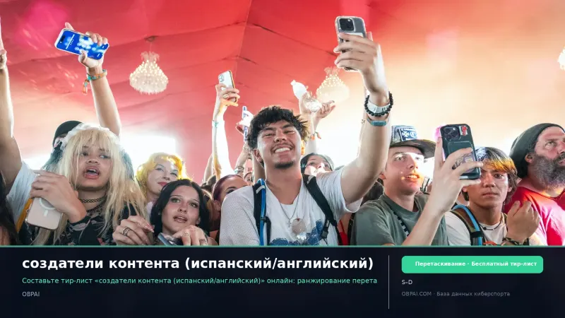 создатели контента (испанский/английский)