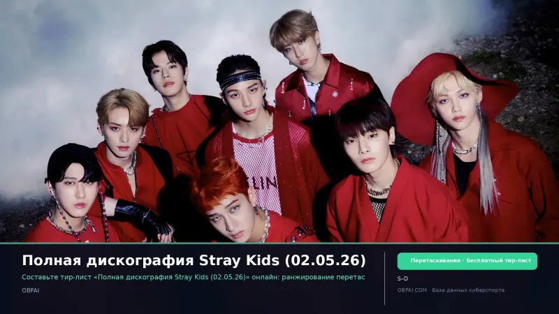 Полная дискография Stray Kids (02.05.26)