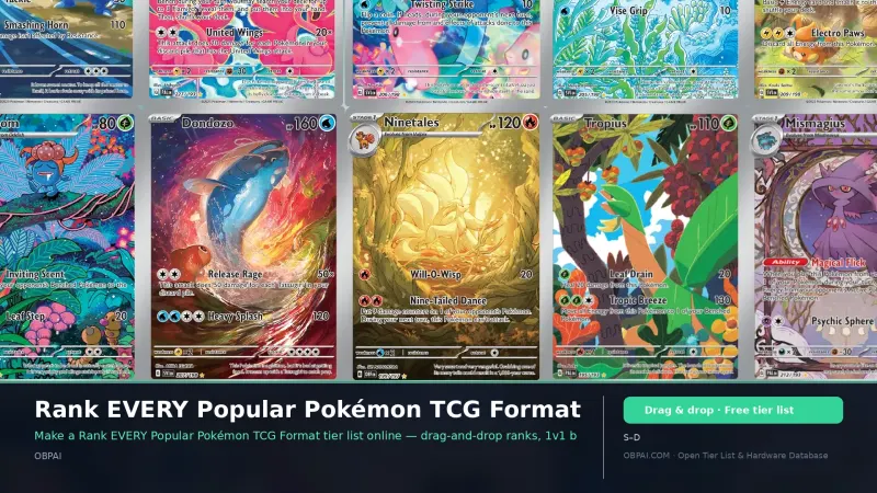 Rank EVERY Popular Pokémon TCG Format