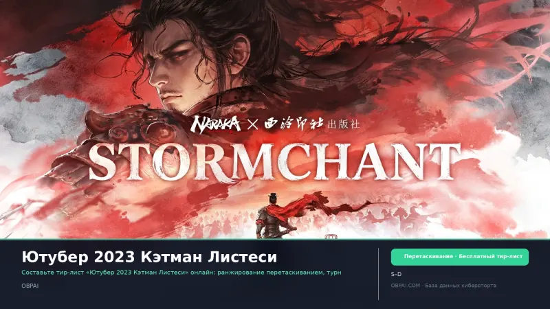Ютубер 2023 Кэтман Листеси