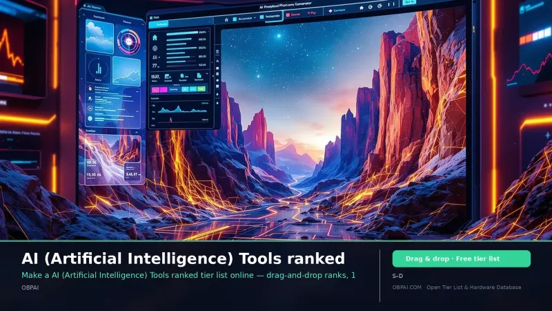 AI (Artificial Intelligence) Tools ranked