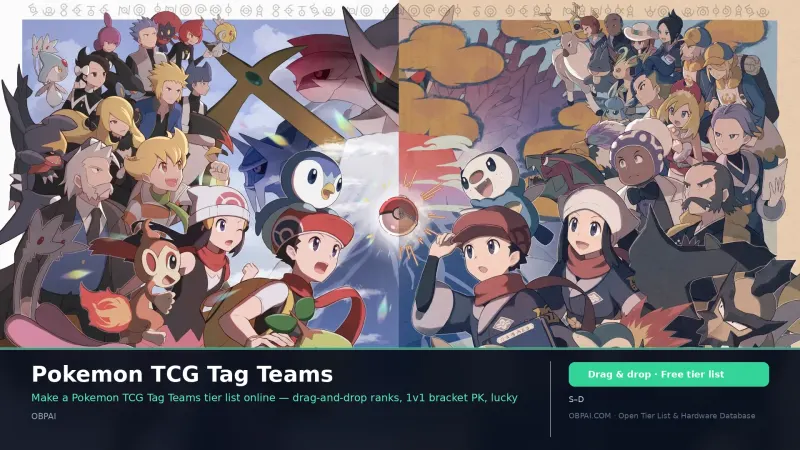 Pokemon TCG Tag Teams
