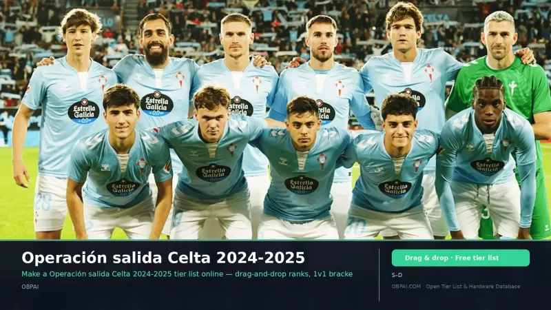 Operación salida Celta 2024-2025