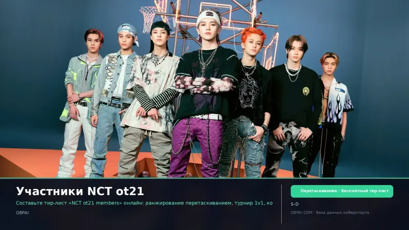 Участники NCT ot21