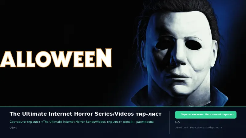 The Ultimate Internet Horror Series/Videos тир-лист