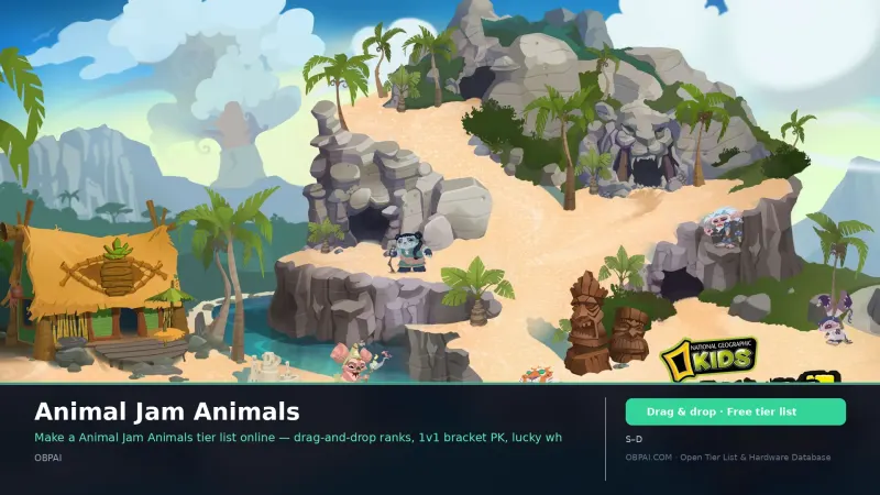 Animal Jam Animals