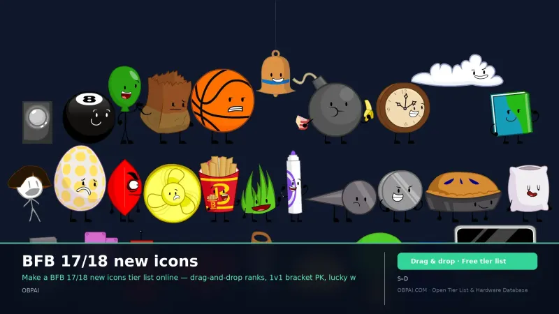 BFB 17/18 new icons