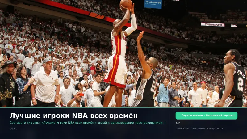 Лучшие игроки NBA всех времён