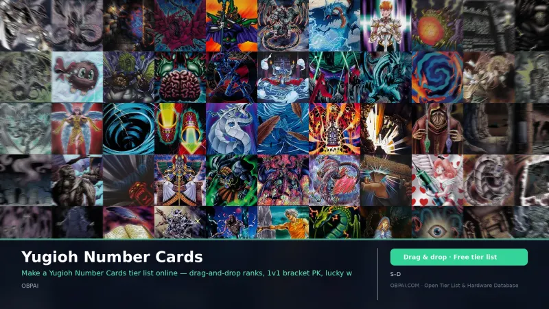 Yugioh Number Cards