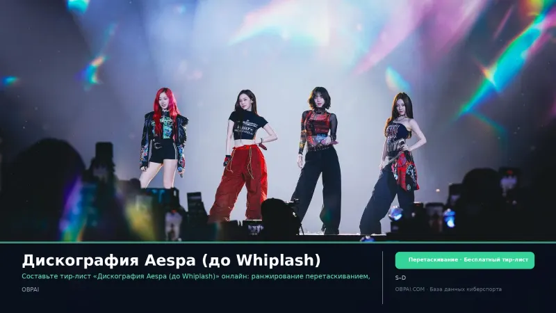 Дискография Aespa (до Whiplash)