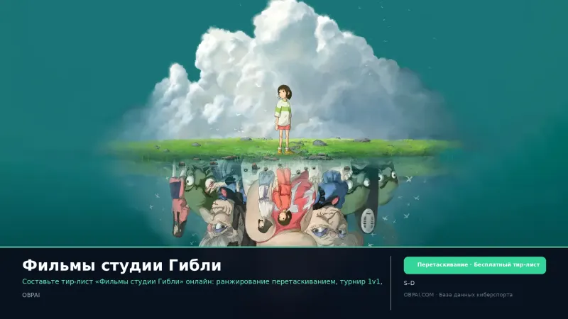 Фильмы студии Гибли