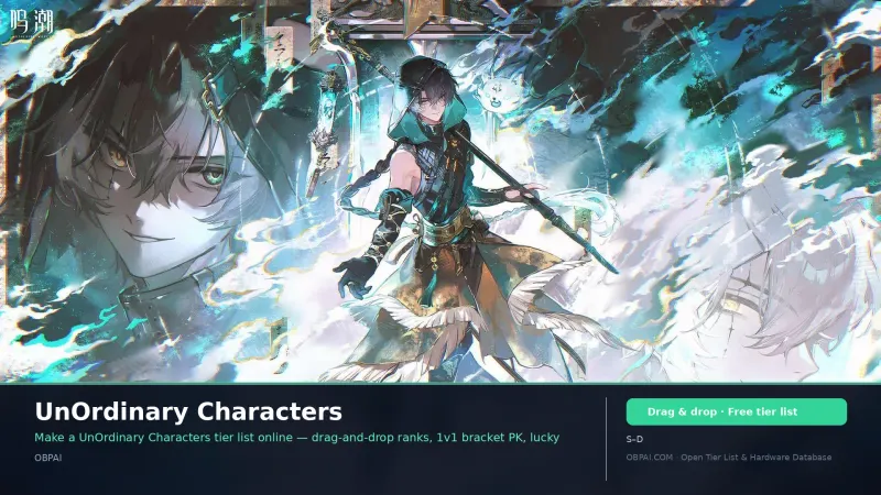 UnOrdinary Characters