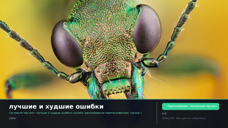 лучшие и худшие ошибки
