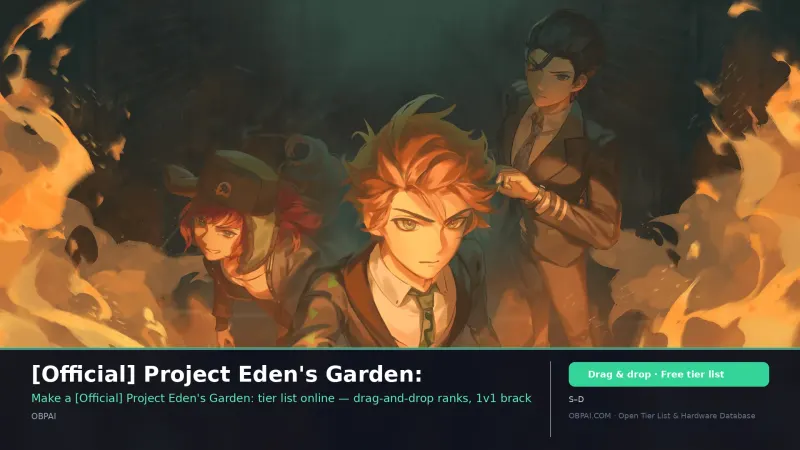 [Official] Project Eden's Garden: