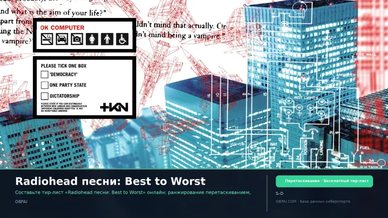 Radiohead песни: Best to Worst