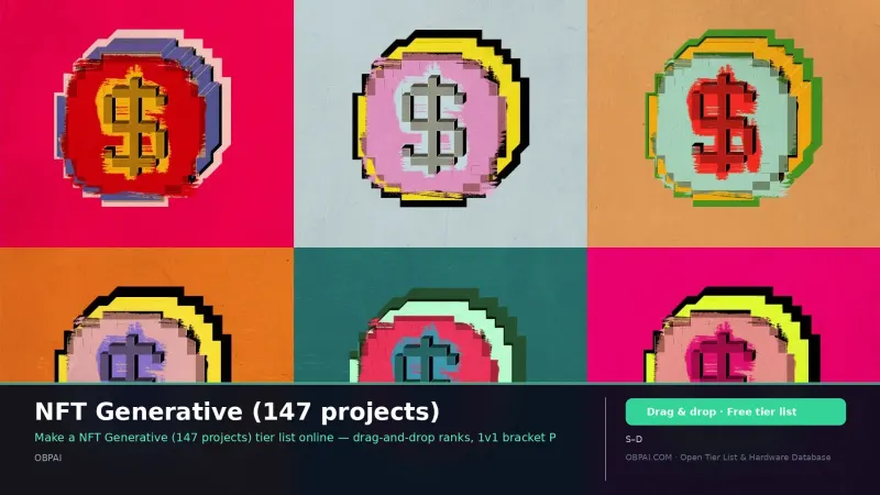 NFT Generative (147 projects)