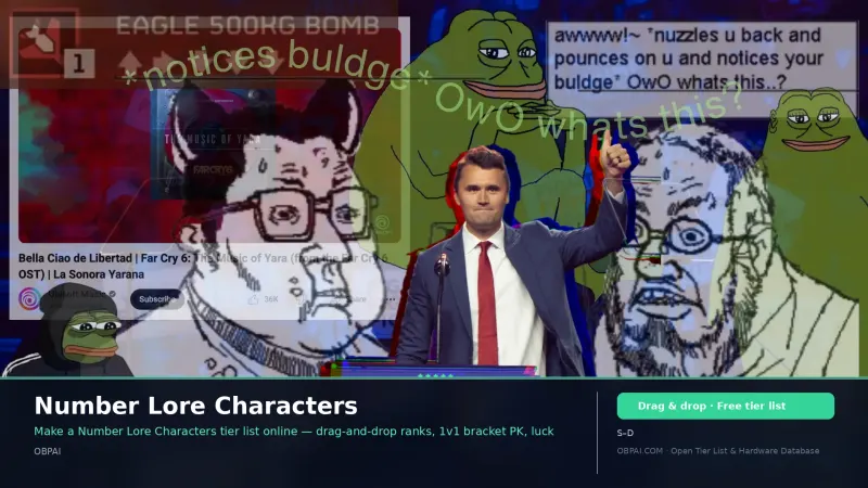 Number Lore Characters