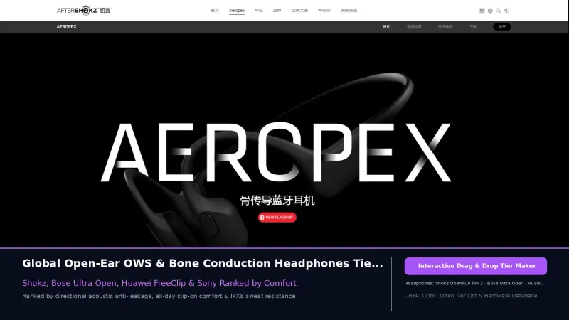 Global Open-Ear & Bone Conduction Headphones Tier List 2026