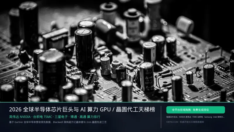 2026年半导体公司排行榜
