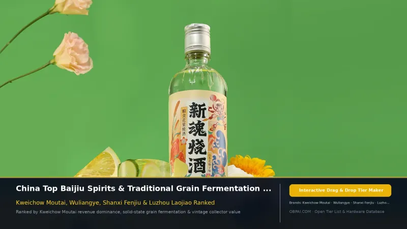 Chinese Baijiu Brands