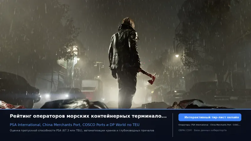 Глобальные портовые операторы 2026