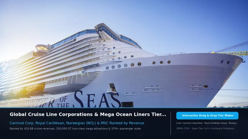Global Cruise Lines of 2026
