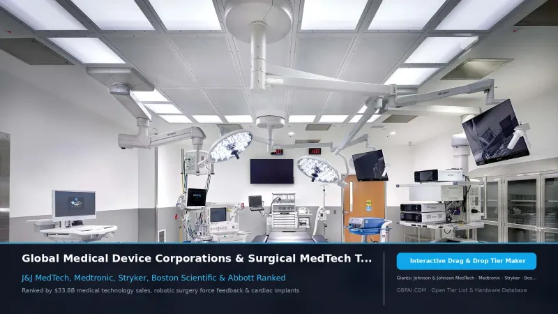 Global MedTech Companies of 2026