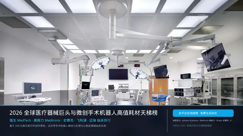 2026年全球医疗器械公司排行榜