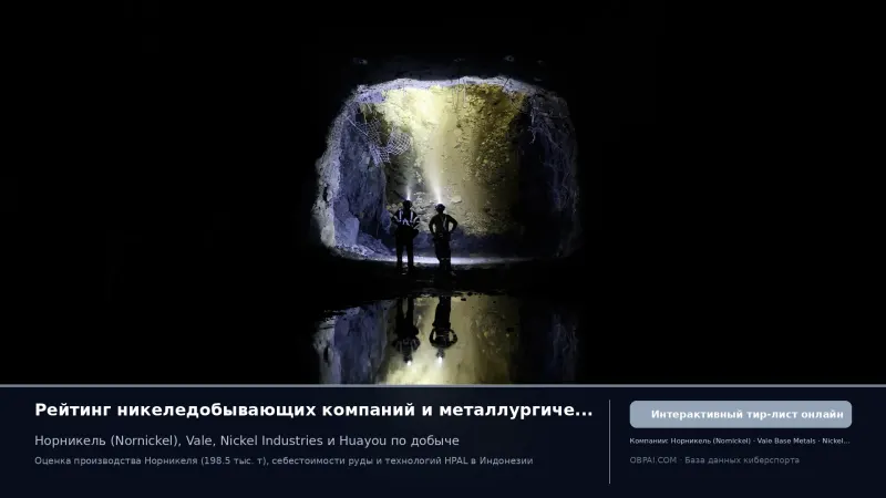 Никелевые компании 2026