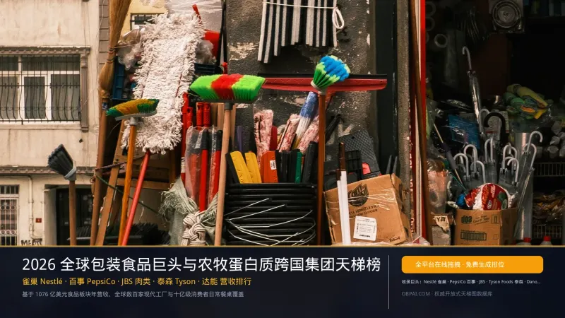 2026年全球食品公司排行榜